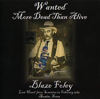 Blaze Foley CD cover