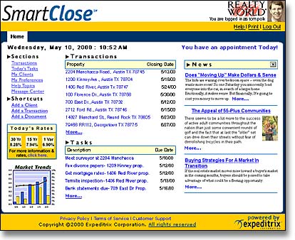 Smartclose Home Page