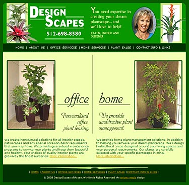 Design Scapes Website